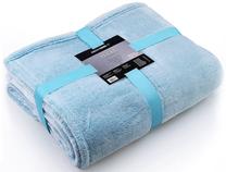 Pledas DecoKing Fluff, šviesiai mėlynas, 150 cm x 200 cm