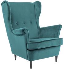 Krėslas Scandinavian Lord Velvet, mėlyna sp., 72 cm x 85 cm x 101 cm