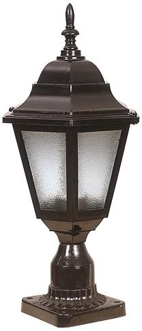 Brīvi stāvošs āra gaismeklis Opviq BSU-68206-BSY-K, 60W, E27, IP65, melna krās., 23 cm x 47 cm