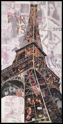 Paveikslas Kayoom Eiffel Tower, 52 cm x 102 cm