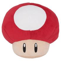 Mīkstā rotaļlieta Nintendo Mario Bros Red Mushroom, sarkana krās., 15 cm