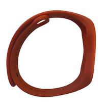 iWear Универсальный силиконовый ремешок для Спорт Браслетов - SM6 SM7 SM8 / Xiaomi Mi Band 5 6 7 Красный