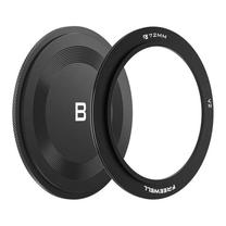 Filtra turētājs Freewell FW-V2-SU72+BC, 7.2 cm, melna krās.