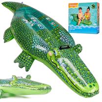 Надувной поплавок Bestway Crocodile, 152 см x 71 см, зеленый цв.