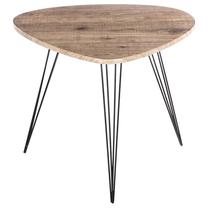 Žurnalinis staliukas Atmosphera Neile, ruda sp./juoda sp., 54 cm x 69 cm x 60 cm