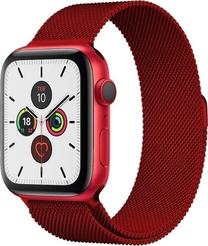 Dirželis Hurtel, Magnetic Strap Apple Watch 7 41mm, raudona sp.
