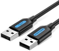 Kabelis Vention COJBH USB Type-A Vīrietis, USB Type A Vīrietis, 2 m, melna krās.