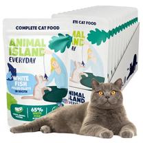 Mitrā kaķu barība Animal Island Everyday, zivs, 0.085 kg x 12 gab.
