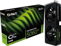 Видеокарта Palit GeForce RTX 5060 Ti Dual OC, 8 ГБ, GDDR7