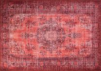 Kilimas Conceptum Hypnose Blues Chenille 473RTP2967, įvairių spalvų/raudona sp., 150 cm x 75 cm