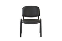 Klienditool Domoletti DC-221, must v., 47 cm x 41 cm x 78 cm, Eco nahk