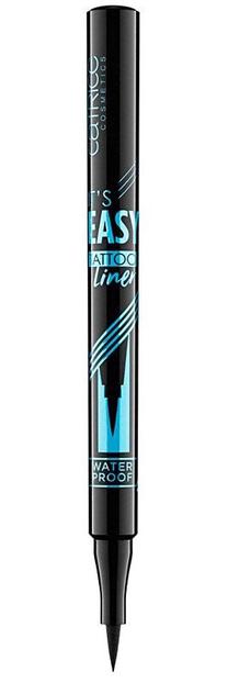 Acu laineris Catrice It's Easy Tattoo, 1.10 ml, melna krās. 010 black lifeproof