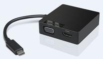 Šakotuvas Lenovo USB-C Travel Hub HDMI / USB, RJ-45 / VGA