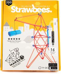 Конструктор Strawbees Maker Kit 2, 200 шт.