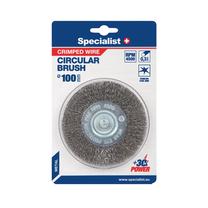 Проволочная дисковая щетка Specialist+ Crimped, 100 мм