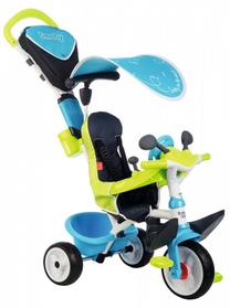 Triratukas Smoby Baby Driver Comfort, mėlyna sp./žalia sp.