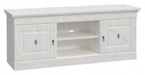 ТВ стол Forte Encanto, белый цв., 45 см x 161.3 см x 64.8 см