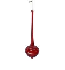 Eglutės žaisliukas Christmas Touch EBO341520, raudona sp., 26 cm, 8 cm, stiklas