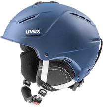 Slēpošanas ķivere Uvex P1us 2.0, zilimelns krās., 59-62 cm