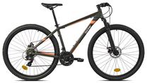 Velosipēds kalnu Outliner, 29 ", 17'' rāmis, melna krās./oranža krās.