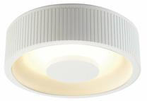Valgusti lagi SLV Occuldas 117321, LED, 3000 °K, 1 x 25 W, valge v. / valge v., 23 x 23 cm