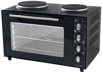 Mini viryklė elektrinė Beper 90.375A, 1600 W, juoda sp.