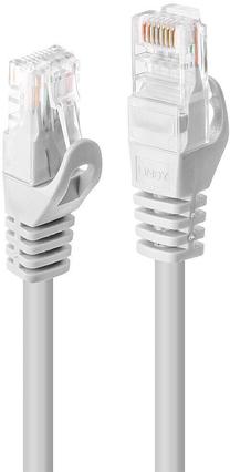 Сетевой кабель Lindy Cat.6 U/UTP RJ-45, RJ-45, 5 м, белый цв.