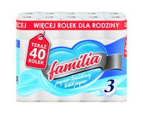 Tualetinis popierius Familia, 3 sl, 40 vnt.
