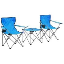 Tūrisma mēbeļu komplekts VLX Camping Table and Chair Set 3 Pieces