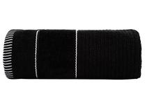 Vonios rankšluostis Teo, juoda, 50 cm x 90 cm