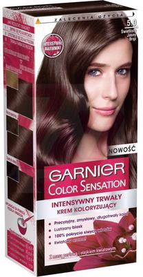 Matu krāsa Garnier Color Sensation, 5.0 light brown krās., LB 5.0, 110 ml