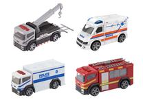 Набор игрушечных автомобилей HTI Teamsterz Emergency Trucks