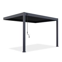 Pavėsinė Pergola Elegance Wall, 400 x 256 cm, antracito sp.