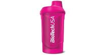 Поилки и шейкеры для спорта BioTech USA Wave, фуксия (magenta) цв., пластик, 0.6 л