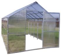 Kasvuhoone Namelis, polükarbonaat, 2 x 2.5 m, 6 mm, hõbe v.