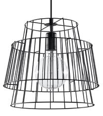 Valgusti rippuv Sollux Gate 1, E27, 1 x 60 W, must v. / must v.