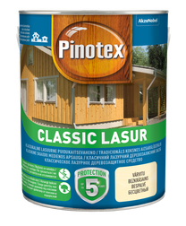 Medienos impregnantas Pinotex Classic Lasur, gelsva sp./puriena sp., 3 l
