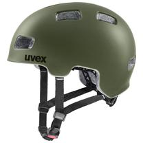 Шлем для катания на роликах Uvex Hlmt 4 CC, 51-55 см, темно-зеленый цв.