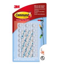 Kabliukas 3M Command T17026CC, skaidri sp., 20 vnt.