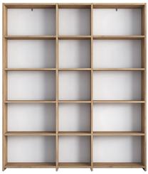 Pastatoma lentyna Kalune Design HC103 2514, riešuto sp., 169 cm x 144.6 cm x 20 cm
