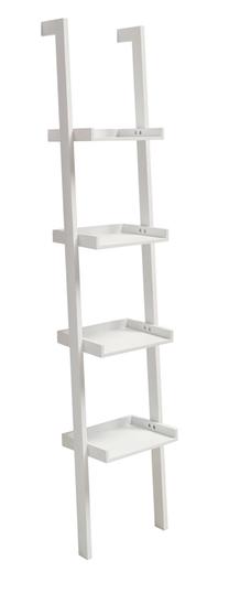 Sieninė lentyna Home4you Wall MP002, balta sp., 180 cm x 36.5 cm x 32 cm