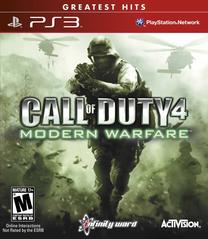 PlayStation 3 (PS3) spēle Activision Call Of Duty 4: Modern Warfare, angļu