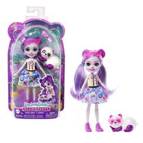 Lėlė - figūrėlė Mattel Enchantimals Glam & Party Pemma Panda, 22 cm