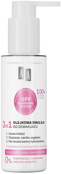 Sejas tīrīšanas emulsija Oceanic Pure Derma Oil Emulsion Makeup Remover 3 in 1, 150.0 ml