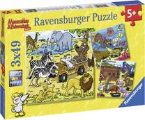Пазл 3in1 Ravensburger, 147 шт.