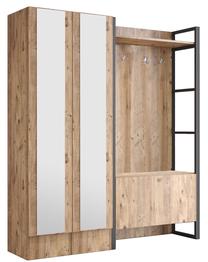 Prieškambario baldų komplektas Kalune Design ML18 - A, vidaus, pušies sp