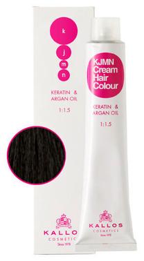 Matu krāsa Kallos KJMN, 1.0 color black, 1.0 Color Black, 100 ml