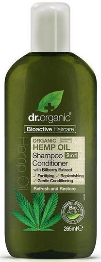 Šampūnas, kondicionierius Dr. Organic Hemp Oil, 265 ml