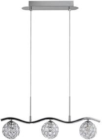 Šviestuvas kabinamas Candellux Starlet, G9, 3 x 40 W