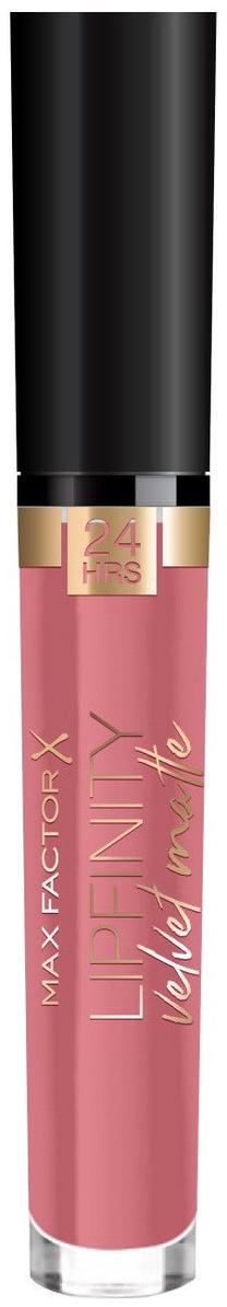 Lūpų dažai Max Factor Lipfinity Velvet Matte, 3.5 ml, 15 nude silk
